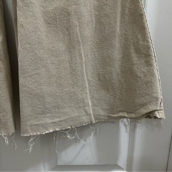 ALTAR’D STATE Corduroy Flare Bell Bottom Stretch Pants Women’s size 27 Beige Tan - Picture 4 of 13